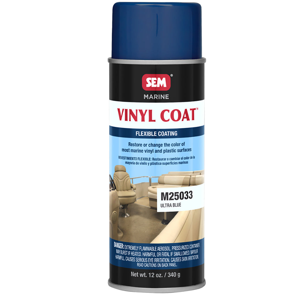 SEM Vinyl Coat Ultra Blue 12oz M25033