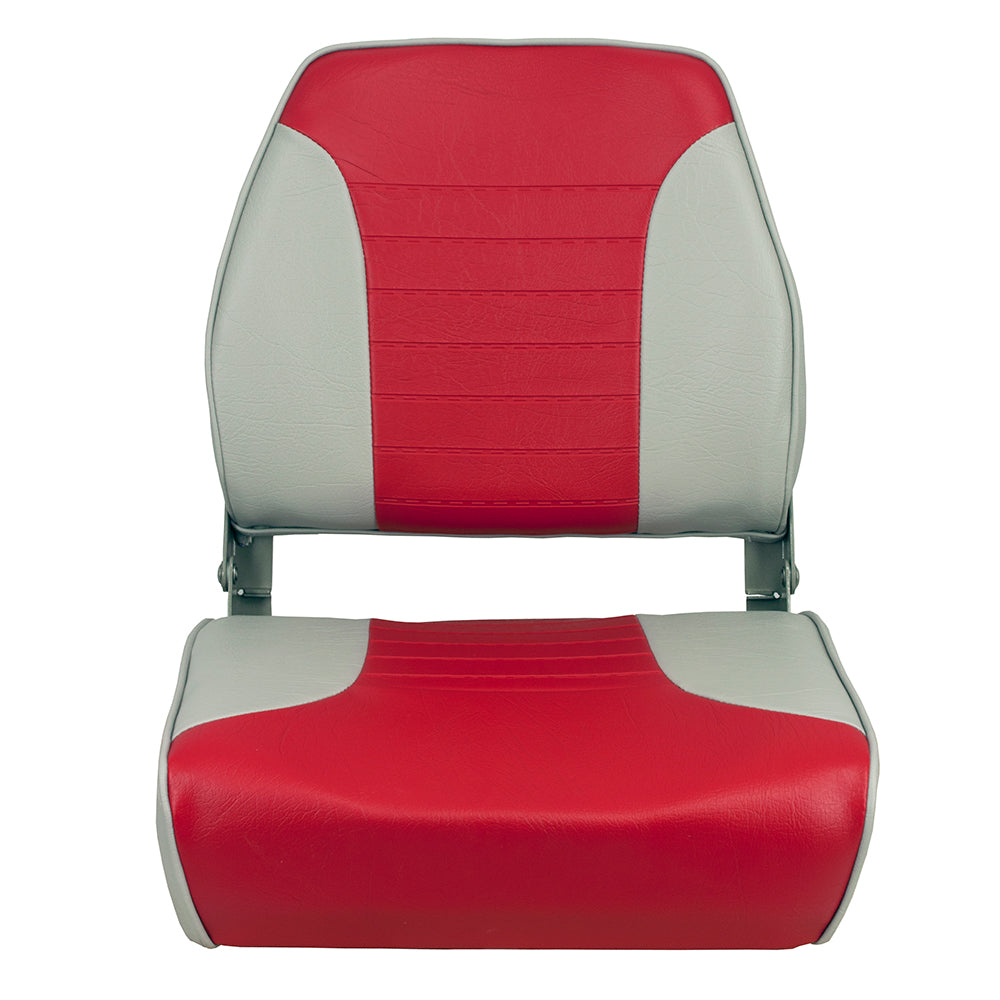 Springfield Economy MultiColor Folding Seat GreyRed 1040655