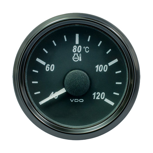 VDO SingleViu 52mm 2116 Water Temp Gauge Euro 120 C 29122 ohm A2C3833330030