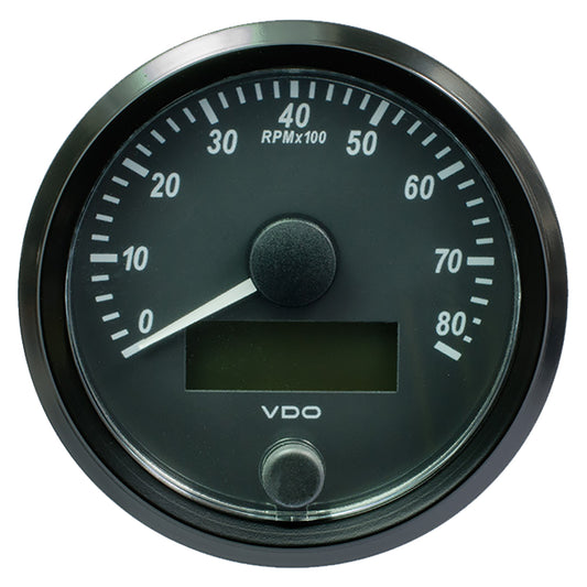 VDO SingleViu 80mm 318 Tachometer 8000 RPM A2C3833020030