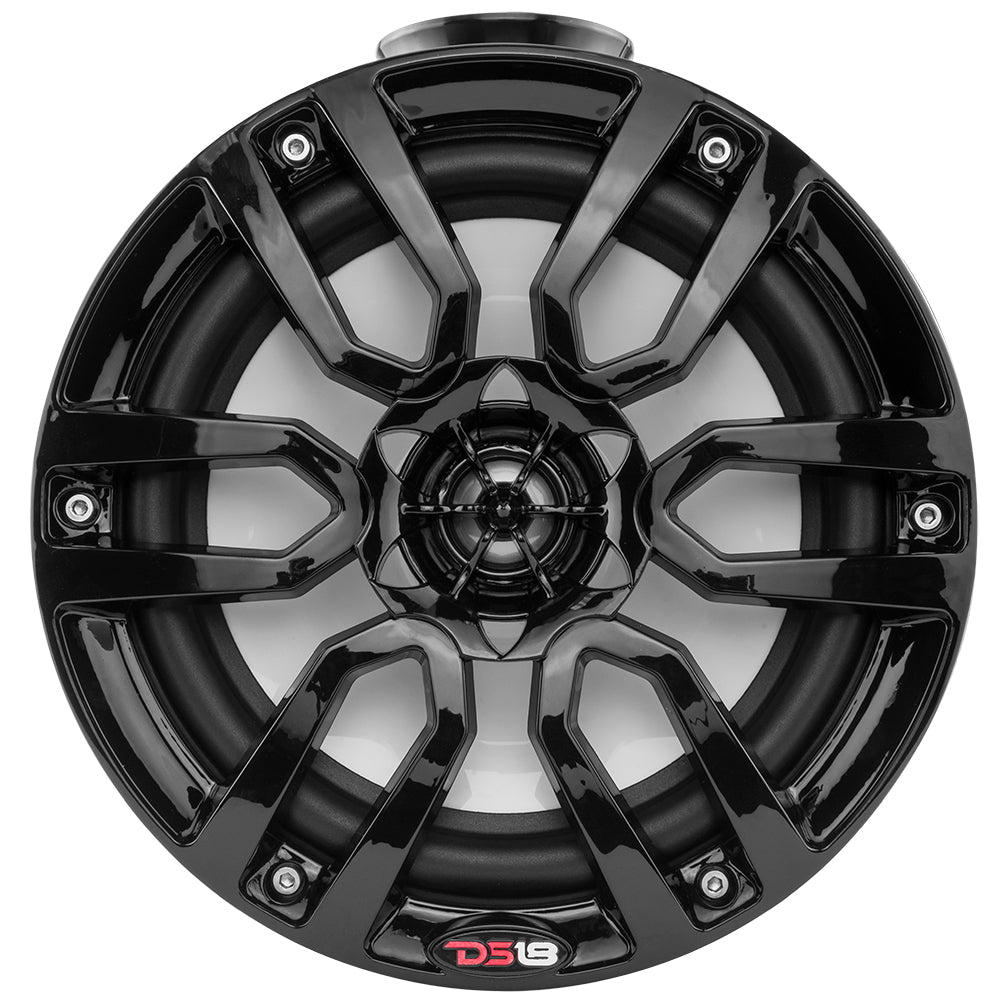 DS18 HYDRO 65 Compact Wakeboard Pod Tower wRGB Light 300W Red NXLPS6R