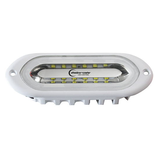 ShadowCaster SCMSL Series Flush Mount Spreader Light White Housing White SCMSLFGWWH