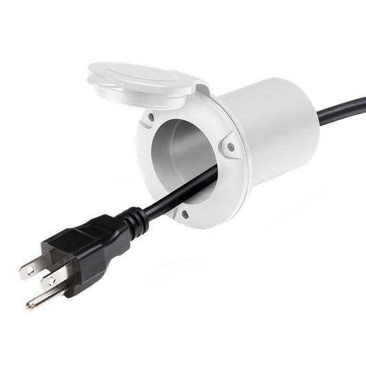 Guest AC Universal Plug Holder White 150PHW