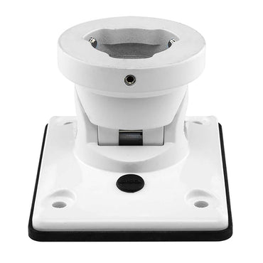 DS18 HYDRO Universal Flat Swivel Mount White FLMBPSWHV2
