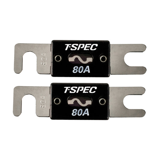 TSpec V8 Series 80 AMP ANL Fuse 2 Pack V8ANL80