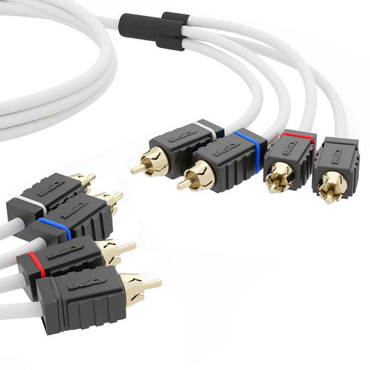 DS18 Marine Tinned OFC RCA Cable  4 Channel  6 MOFCR6FT4CH