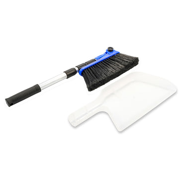 Camco RV Broom Dustpan Bilingual 43623