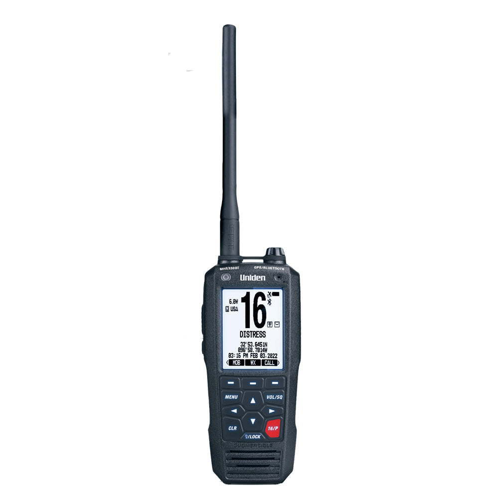 Uniden MHS338BT VHF Marine Radio wGPS Bluetooth MHS338BT