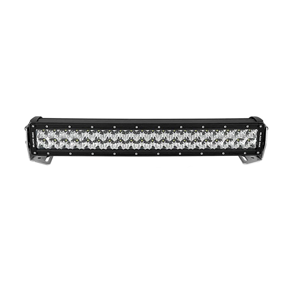 Black Oak Pro Series 30 Double Row 20 LED Light Bar Combo Optics Black Housing 20CD5OS