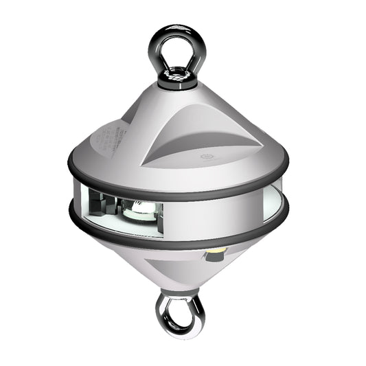 Lopolight Series 200012 Hoist Light 2NM White Silver Housing 200012G2H1C