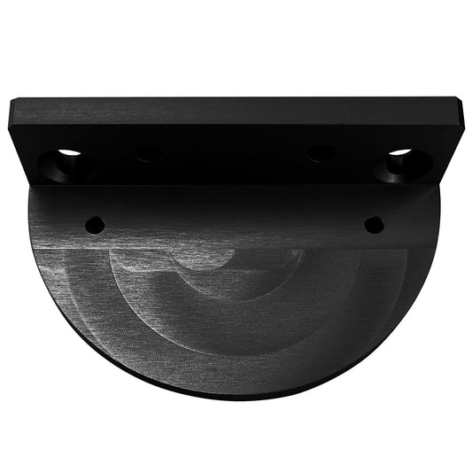 Lopolight Mounting Plate for X01 Series Vertical Sidelights Black 401017B