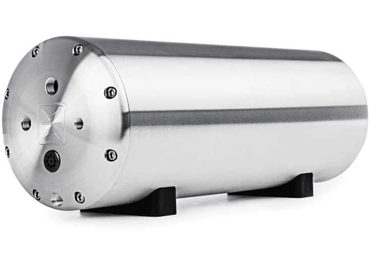 AccuAir Suspension / Arnott & JRI Motorcycle Endo Tank-3-gal Bolted Alum Air Tank W/raw Finish - Air Suspension Performance Components