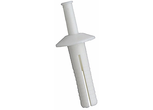 AP Products 1" Plastic Rivet - White (25 Pack) - Rivets