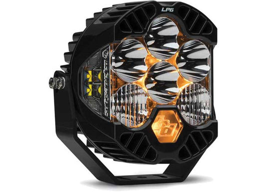 Baja Designs Lp6 Pro Led Auxiliary Light Pod Driving/combo Clear Lens Amber Backlight - Light Pods