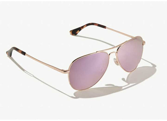 Bajio Sunglasses Soldado Rose Mirror Pcrose Gold Satin - Sunglasses