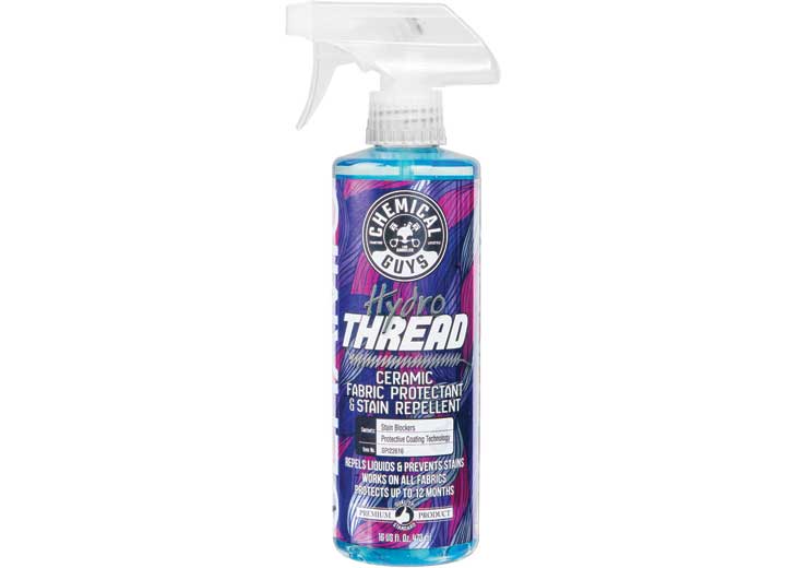 Chemical Guys Hydrothread Ceramic Fabric Protectant & Stain Repellent (16 Fl. Oz.) - Ceramic Coating