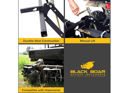 Camco Black Boar - Atv Manual Implement Lift - ATV/UTV Lawn & Garden Implements