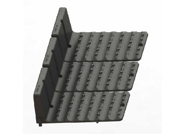 Caliber Products Inc Edge Guard Kit - 6 FT Black- Sold AS 12 Pack - Snowmobile Grips