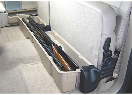 DU-HA 15-C F150/17-c F250/f350 Supercrew Underseat Storage/gun Case Black - Underseat Storage Box