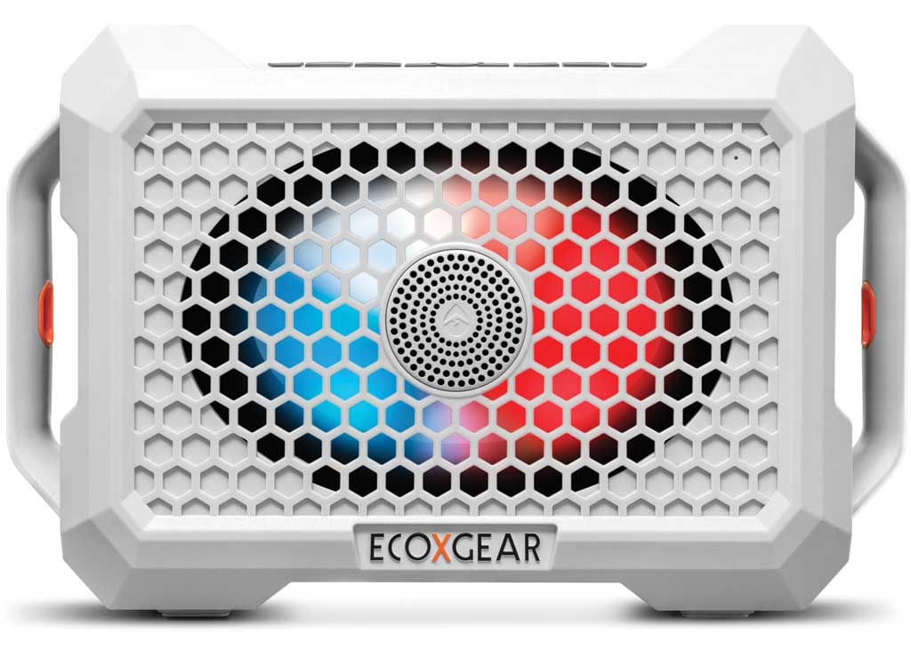 EcoXGear Defender BY Ecoxgear 100W Waterproof Wireless Speaker-white - Portable Bluetooth Speakers