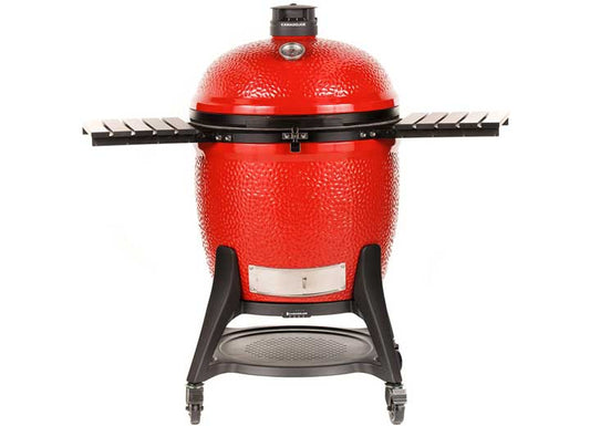 Kamado Joe Big Joe Iii W/ Cart, Hyperbolic Insert, Aluminum Side Shelves, Heat Def, D&c, TO - Kamado Grills