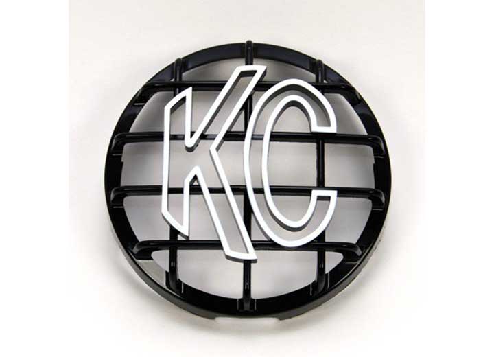 KC Hilites 6" KC Black Stone Guard Per (1) - Offroad Light Stone Guards & Covers