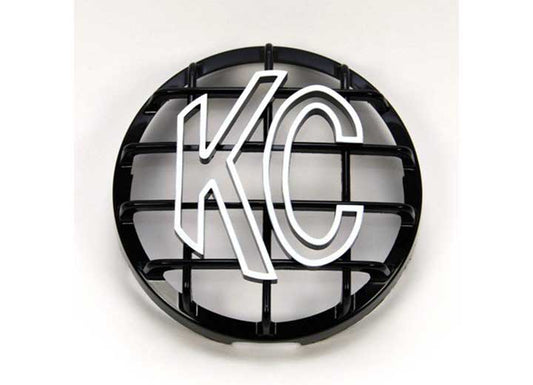 KC Hilites 6" KC Black Stone Guard Per (1) - Offroad Light Stone Guards & Covers