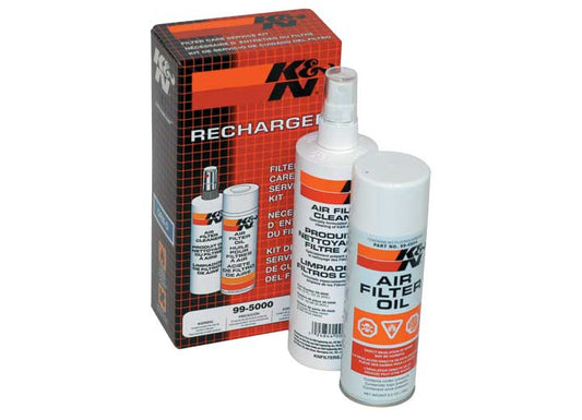 K&N Filters Spray - Filter Recharger Kit - Air Filter Cleaners