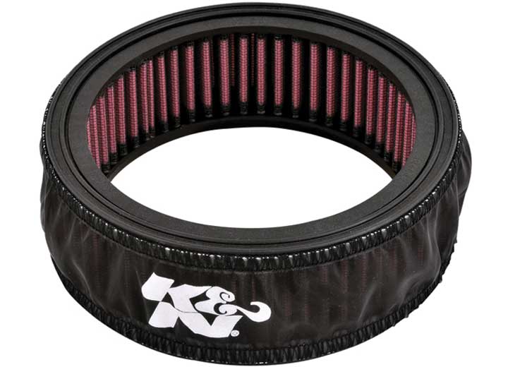 K&N Filters Drycharger Wrap; E-4665, Black - Air Filter Wraps & Prefilters