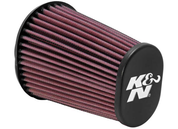 K&N Filters 2-7/16INFLG, 4-1/2IN X 3-3/4INB, 3-1/2IN X 2-1/2INT, 6INH Universal Rubber Filte - Automotive Air Filters