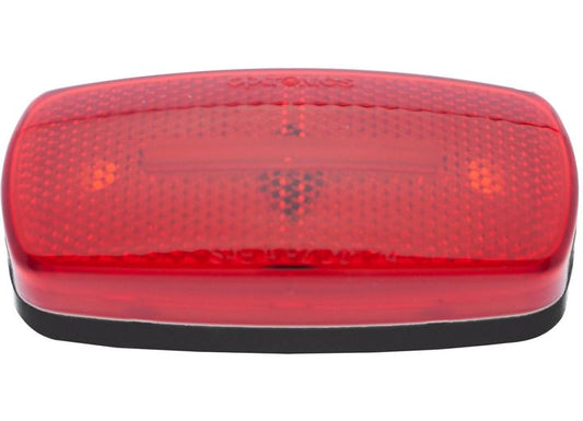 Optronics Rectangular Reflector/clearance/marker Light Twist-in Socket Red Black Base - RV & Trailer Clearance & Side Marker Lights & Components