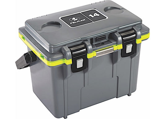 Pelican IM 14QT Elite Cooler Dkgry/egrn - Coolers