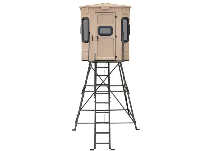 Titan Blinds Pro Blind Combo (Tan) W/8 FT Tower - Box Blinds