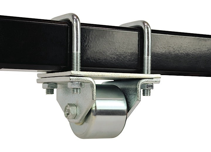 Ultra Fab Products, Inc Ultra Hitch Mount Steel Roller - Fits 2 1/2 IN Bars -silver - Skid Wheels & Rollers
