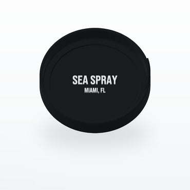 XL personalized boat name cup holder coaster, 95 mm across