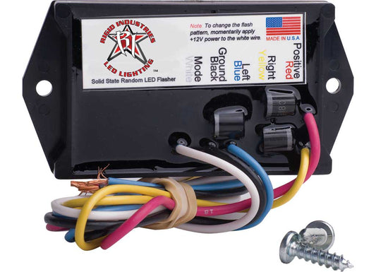 Rigid Industries 3 Amp Led Flasher - 2 Output - 12 Volt - Lighting Flashers