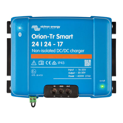 Victron OrionTR Smart 242417A 17A 400W NonIsolated DCDC Charger or Power Supply ORI242440140
