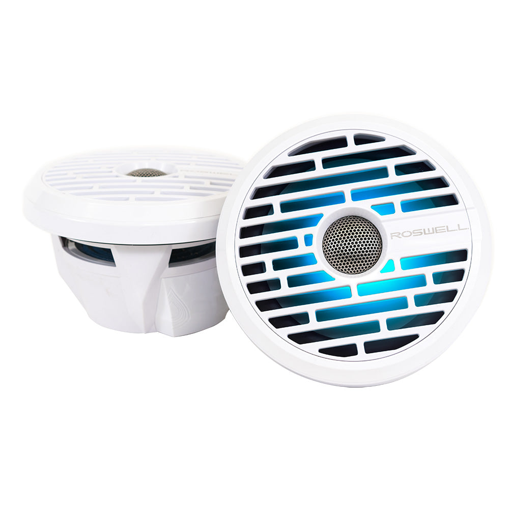 Roswell R1 77 Marine Speakers  White  90W RMS  180W Peak Power C92021140