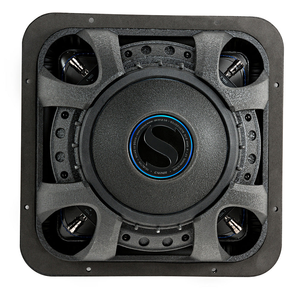 KICKER L7S 12 Square Subwoofer  4Ohm 750W 44L7S124