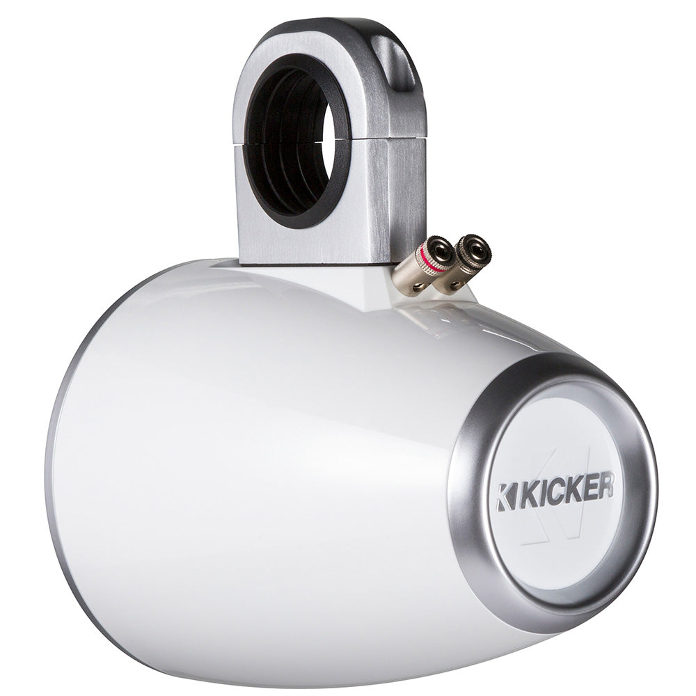 KICKER KMTES Tower Enclosures f65 Drivers  White 12KMTESW