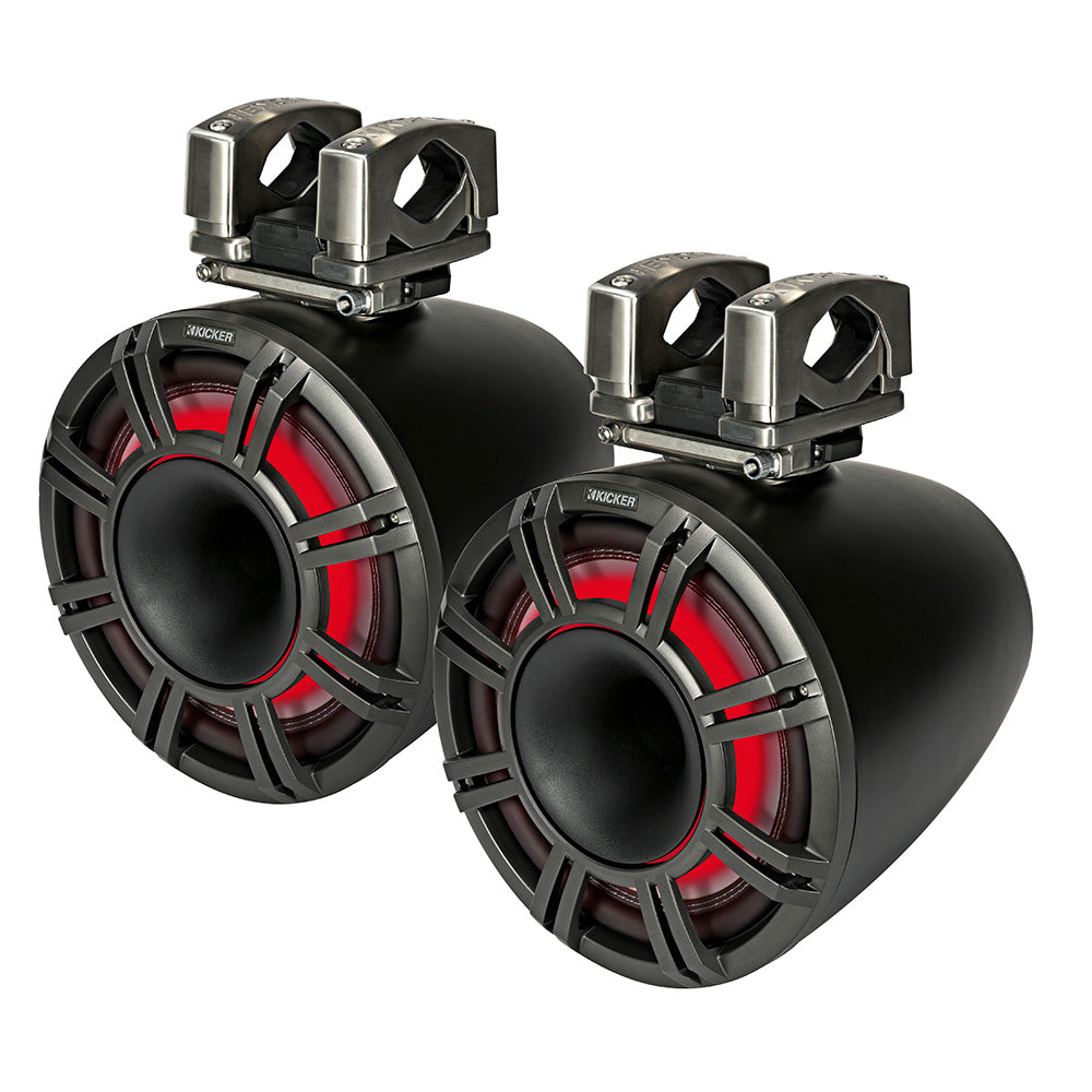 KICKER KMTC11 11 Horn Loaded Tower System  4Ohm Charcoal 44KMTC114