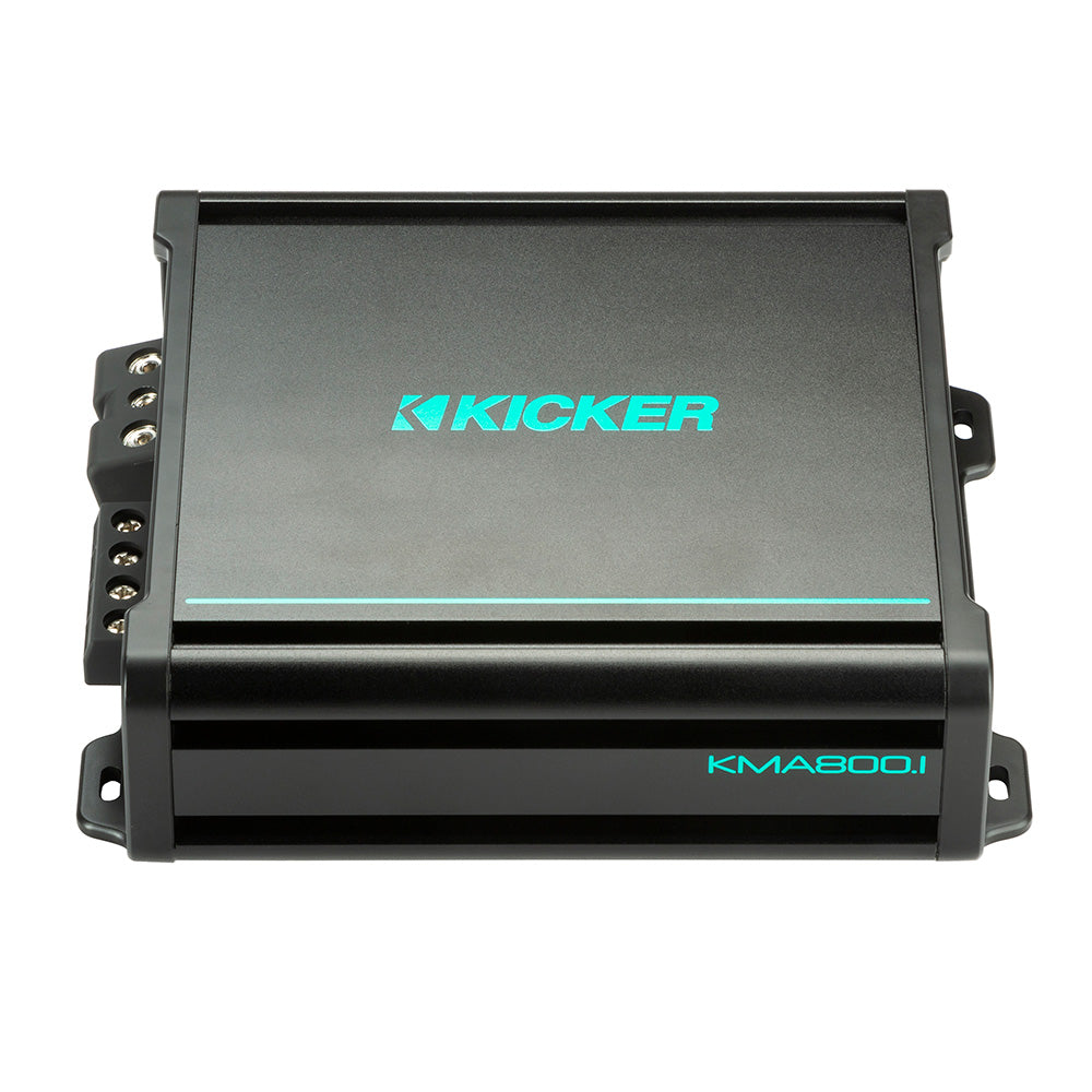 KICKER KMA8001 1 x 800W WeatherResistant Mono Sub Amplifier 48KMA8001