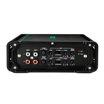 KICKER KMA6004 4 x 150W 4Channel WeatherResistant FullRange Amplifier 48KMA6004