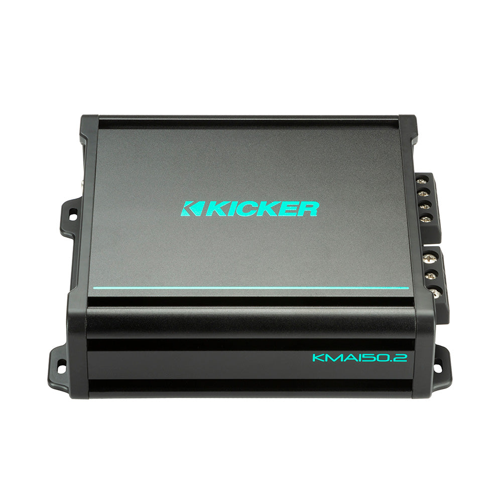 KICKER KMA1502 2 x 75W 2Channel WeatherResistant FullRange Amplifier 48KMA1502