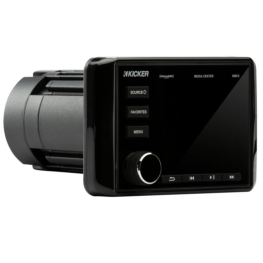 KICKER KMC5 WeatherResistant GaugeStyle Media Center wBluetooth 46KMC5