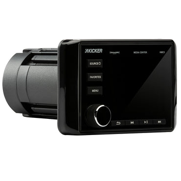 KICKER KMC5 WeatherResistant GaugeStyle Media Center wBluetooth 46KMC5