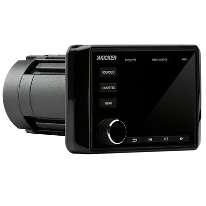 KICKER KMC5 WeatherResistant GaugeStyle Media Center wBluetooth 46KMC5