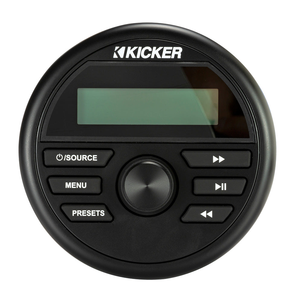 KICKER KMC2 WeatherResistant GaugeStyle Media Center wBluetooth 46KMC2