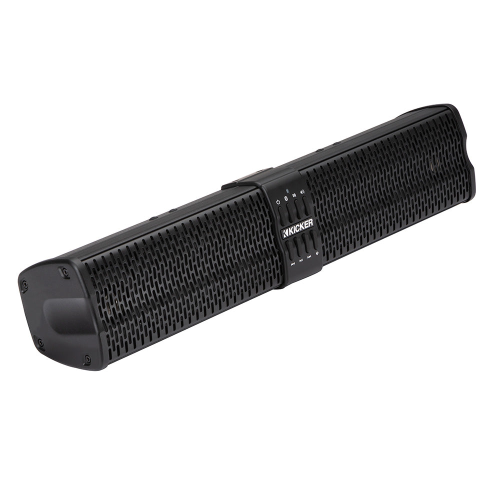 KICKER KPB1 20 WeatherProof Enclosed Soundbar wBluetooth  Black 47KPB1