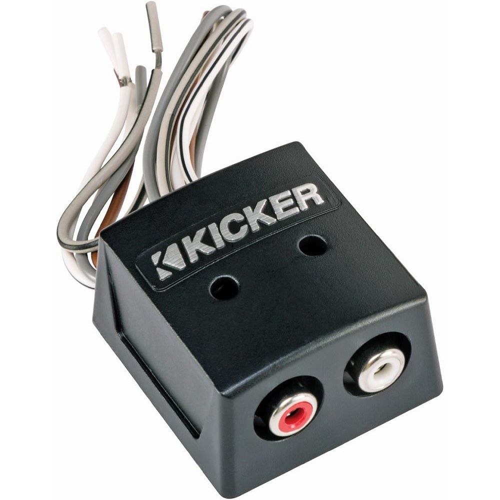KICKER KSeries Interconnect  Speaker to RCA wLineOut Converter 46KISLOC